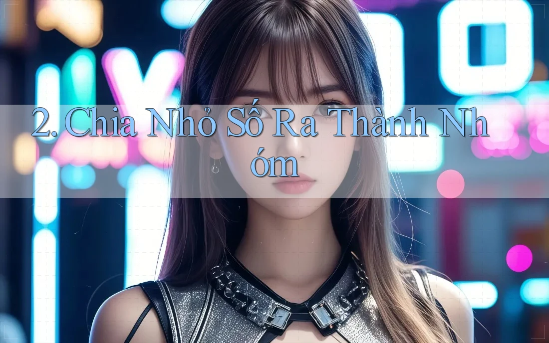2. Chia Nhỏ Số Ra Thành Nhóm