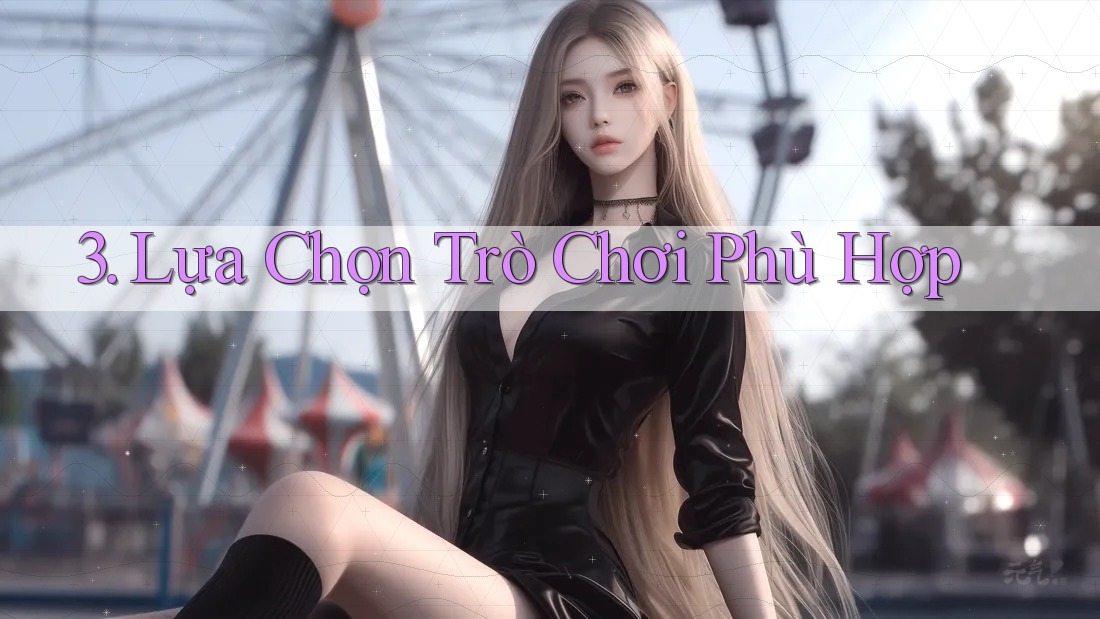 3. Lựa Chọn Trò Chơi Phù Hợp 3. Lựa Chọn Trò Chơi Phù Hợp