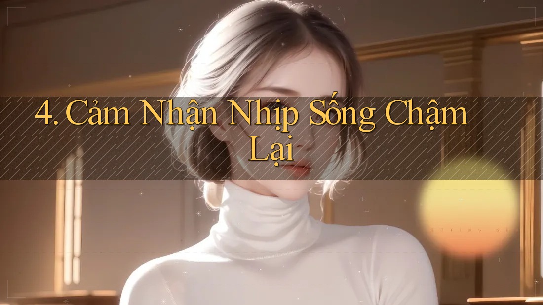 4. Cảm Nhận Nhịp Sống Chậm Lại 4. Cảm Nhận Nhịp Sống Chậm Lại