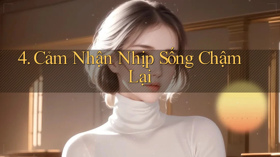 4. Cảm Nhận Nhịp Sống Chậm Lại