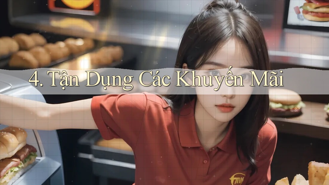4. Tận Dụng Các Khuyến Mãi