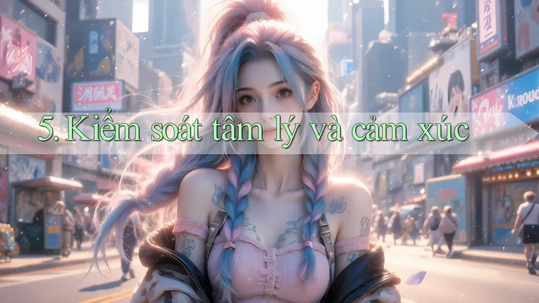 5. Kiểm soát tâm lý và cảm xúc