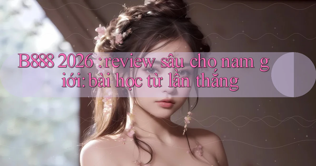 B888 2026 review sâu cho nam giới bài học từ lần thắng