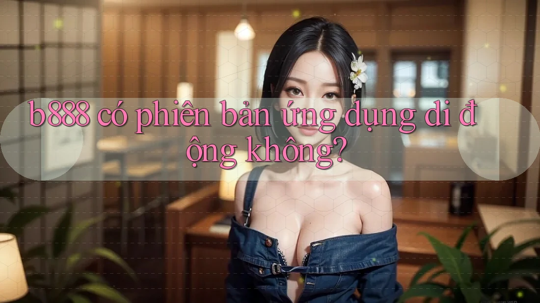 b888 có phiên bản ứng dụng di động không?