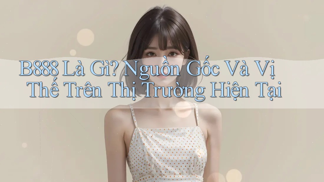 B888 Là Gì? Nguồn Gốc Và Vị Thế Trên Thị Trường Hiện Tại