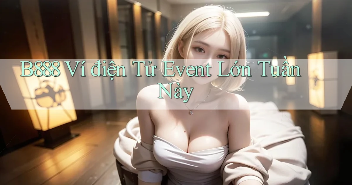 b888 ví điện tử event lớn tuần này