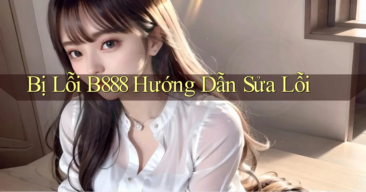 bị lỗi b888 hướng dẫn sửa lỗi