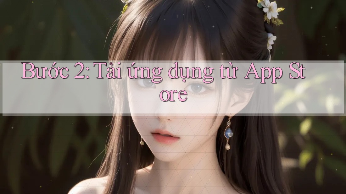 Bước 2: Tải ứng dụng từ App Store Bước 2: Tải ứng dụng từ App Store