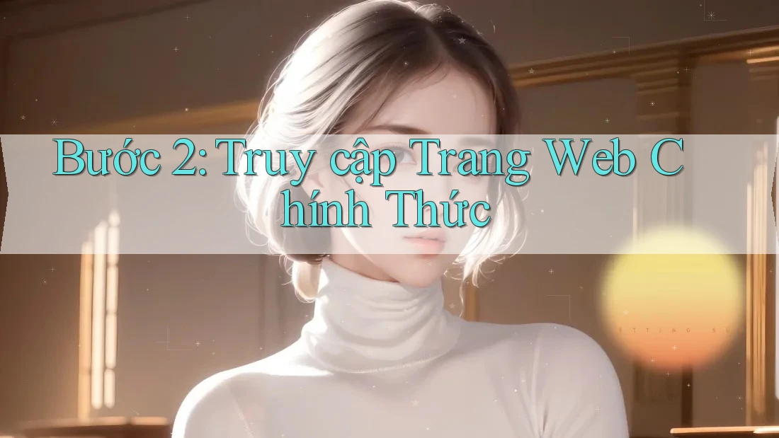 Bước 2: Truy cập trang web chính thức Bước 2: Truy cập trang web chính thức