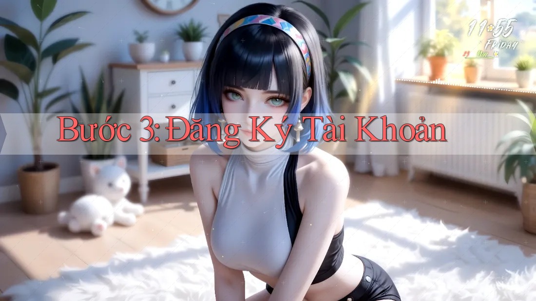 Bước 3: Đăng ký tài khoản Bước 3: Đăng ký tài khoản
