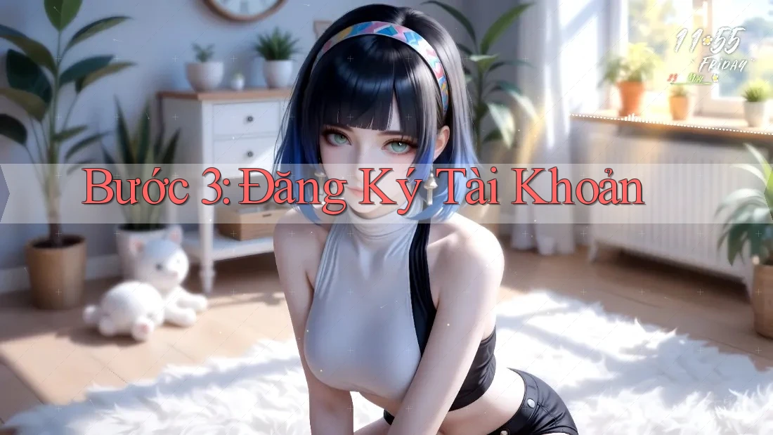 Bước 3: Đăng ký tài khoản Bước 3: Đăng ký tài khoản