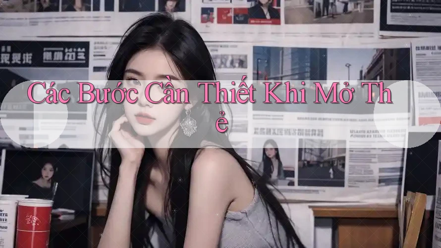 Các Bước Cần Thiết Khi Mở Thẻ
