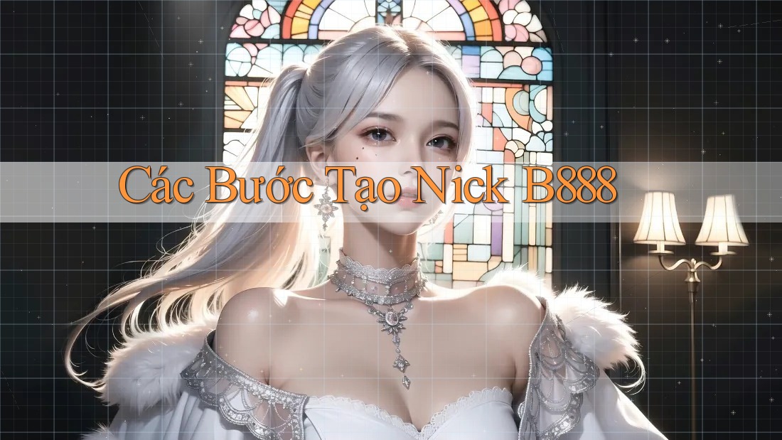 Các Bước Tạo Nick B888