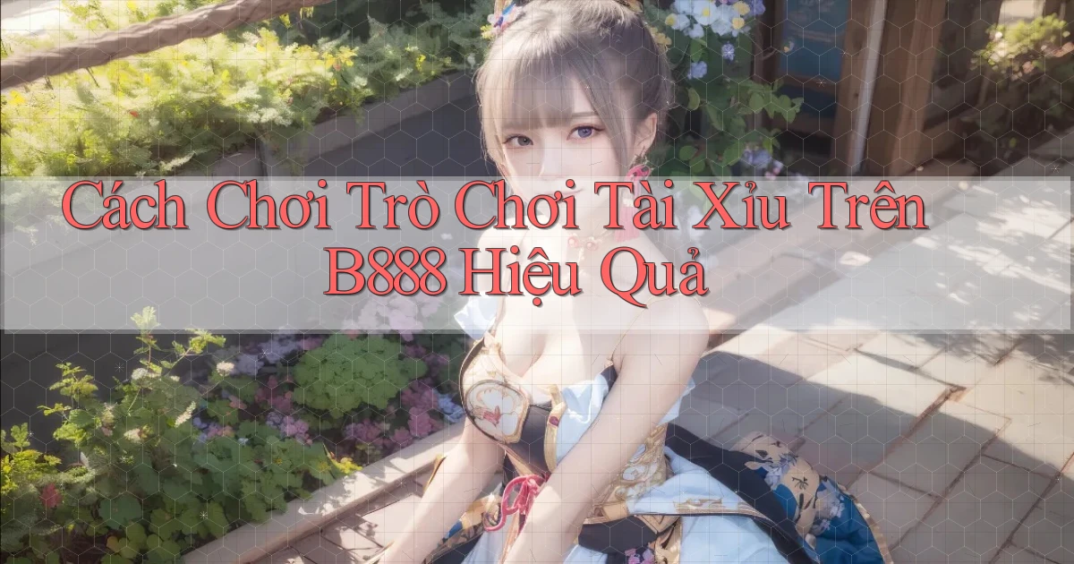 cách chơi trò chơi tài xỉu trên b888 hiệu quả