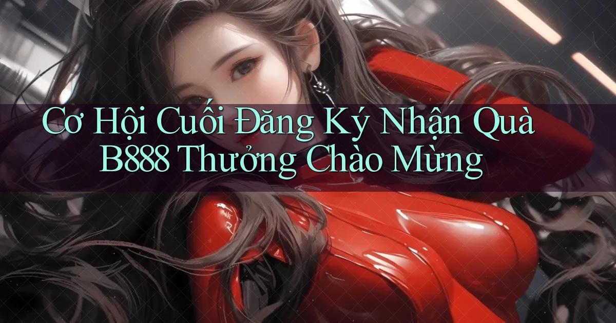 cơ hội cuối đăng ký nhận quà b888 thưởng chào mừng
