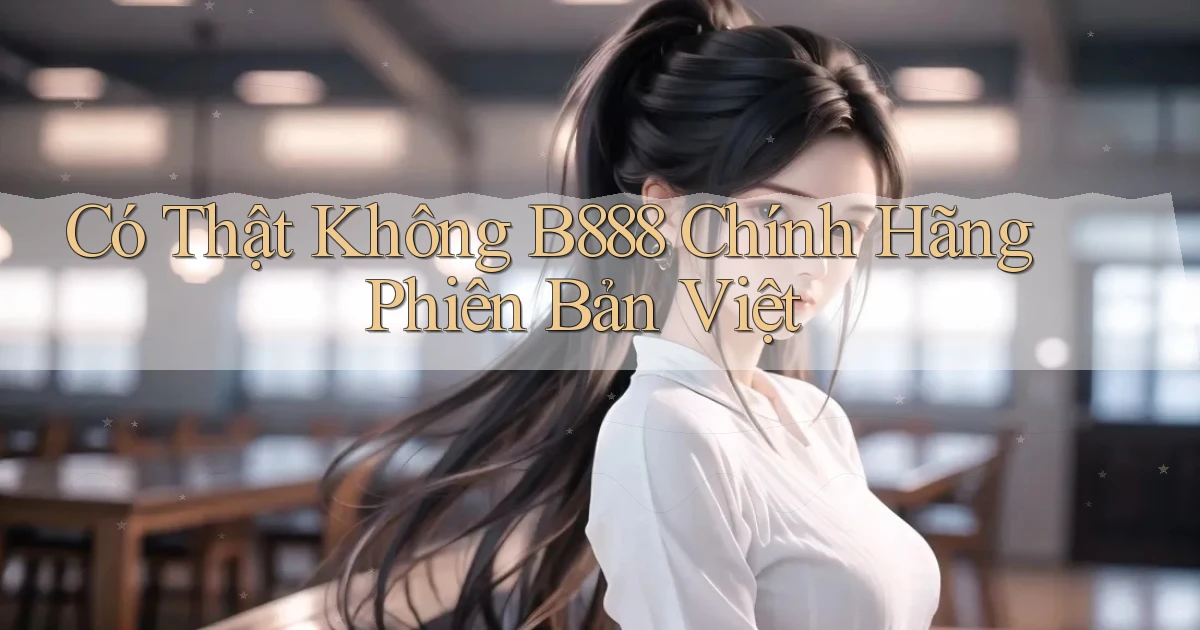 có thật không b888 chính hãng phiên bản việt