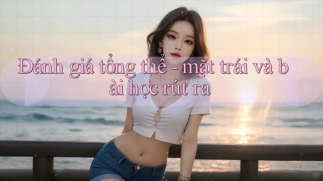 Đánh giá tổng thể - mặt trái và bài học rút ra Đánh giá tổng thể - mặt trái và bài học rút ra