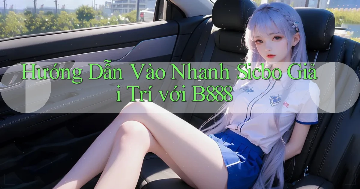 hướng dẫn vào nhanh sicbo giải trí với b888