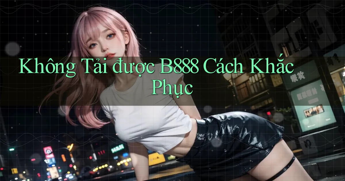 không tải được b888 cách khắc phục