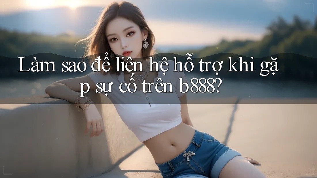 Làm sao để liên hệ hỗ trợ khi gặp sự cố trên b888? Làm sao để liên hệ hỗ trợ khi gặp sự cố trên b888?