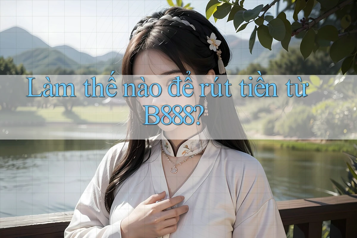 Làm thế nào để rút tiền từ b888?