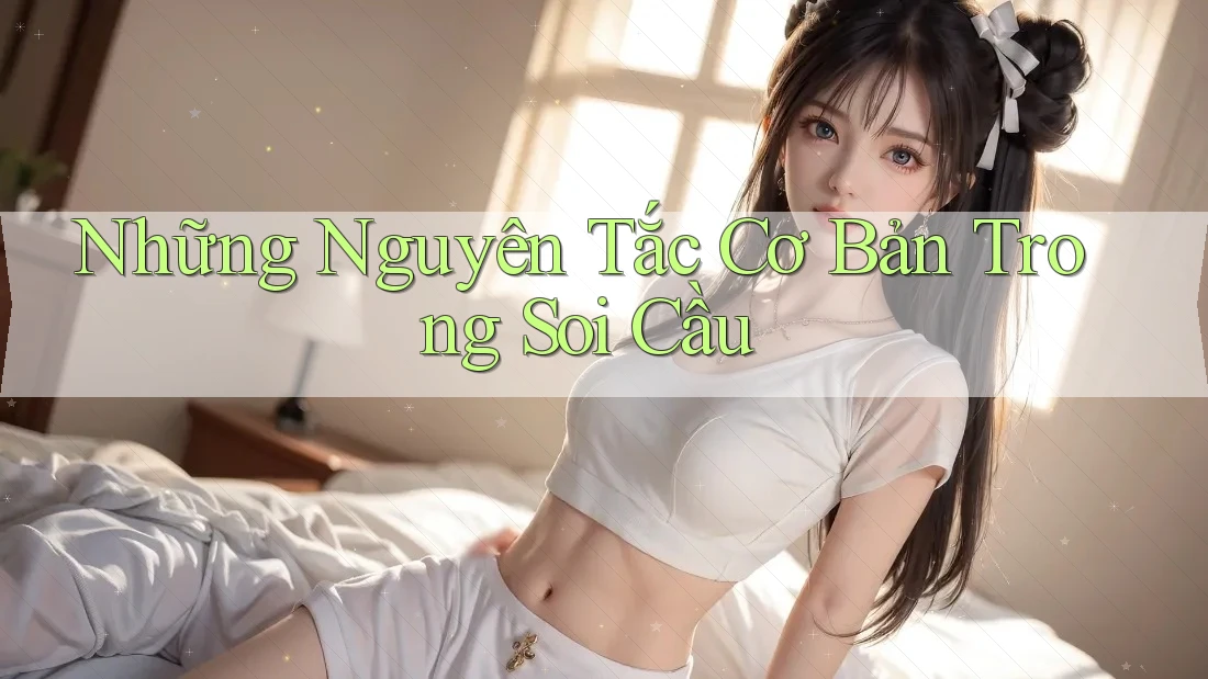 Những Nguyên Tắc Cơ Bản Trong Soi Cầu Những Nguyên Tắc Cơ Bản Trong Soi Cầu