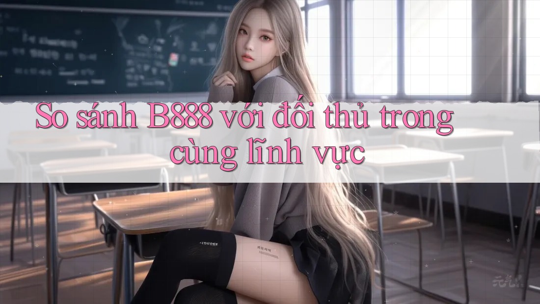 So sánh B888 với đối thủ trong cùng lĩnh vực So sánh B888 với đối thủ trong cùng lĩnh vực