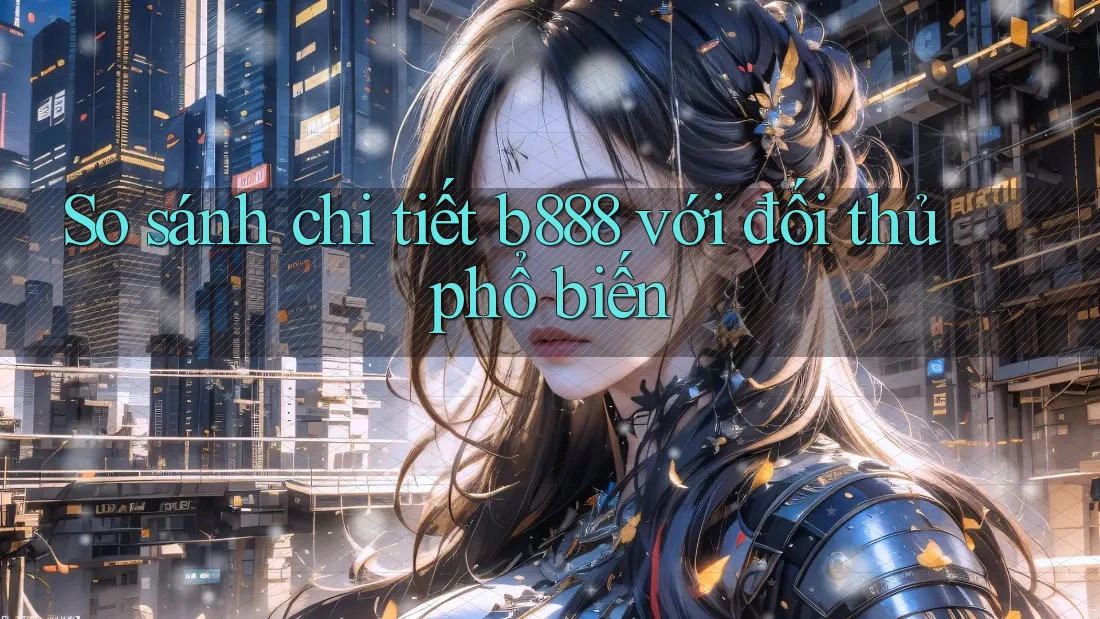So sánh chi tiết b888 với đối thủ phổ biến