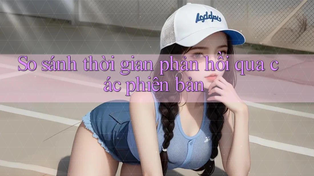 So sánh thời gian phản hồi qua các phiên bản So sánh thời gian phản hồi qua các phiên bản