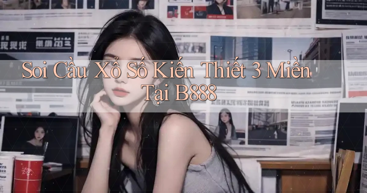soi cầu xổ số kiến thiết 3 miền tại b888