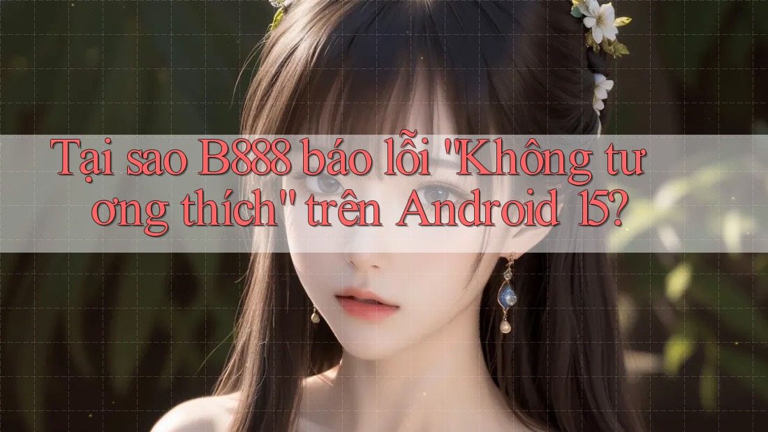 Tại sao B888 báo lỗi “Không tương thích” trên Android 15? Tại sao B888 báo lỗi “Không tương thích” trên Android 15?