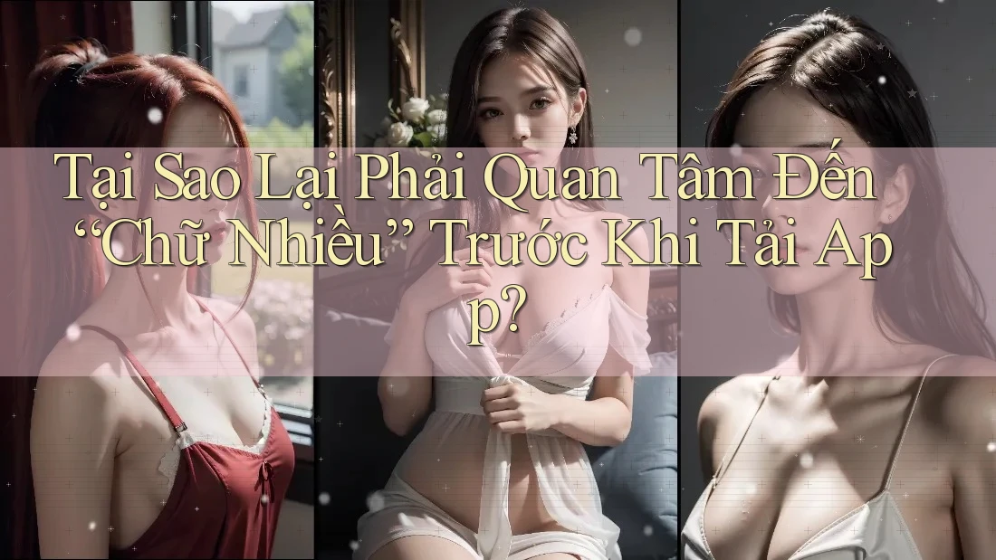 Tại Sao Lại Phải Quan Tâm Đến “Chữ Nhiều” Trước Khi Tải App?