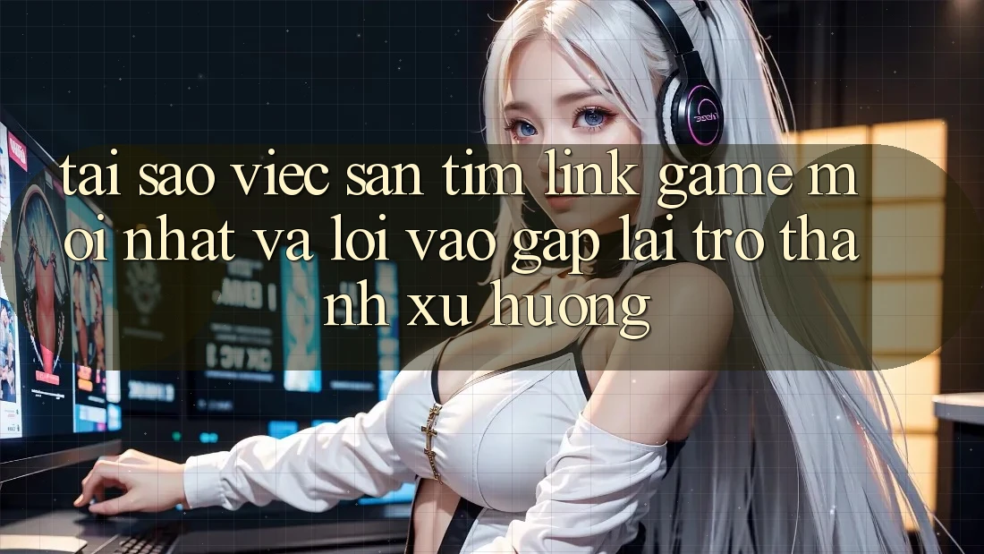 Tại sao việc săn tìm “Link Game Mới nhất” và “Lối Vào Gấp” lại trở thành xu hướng?