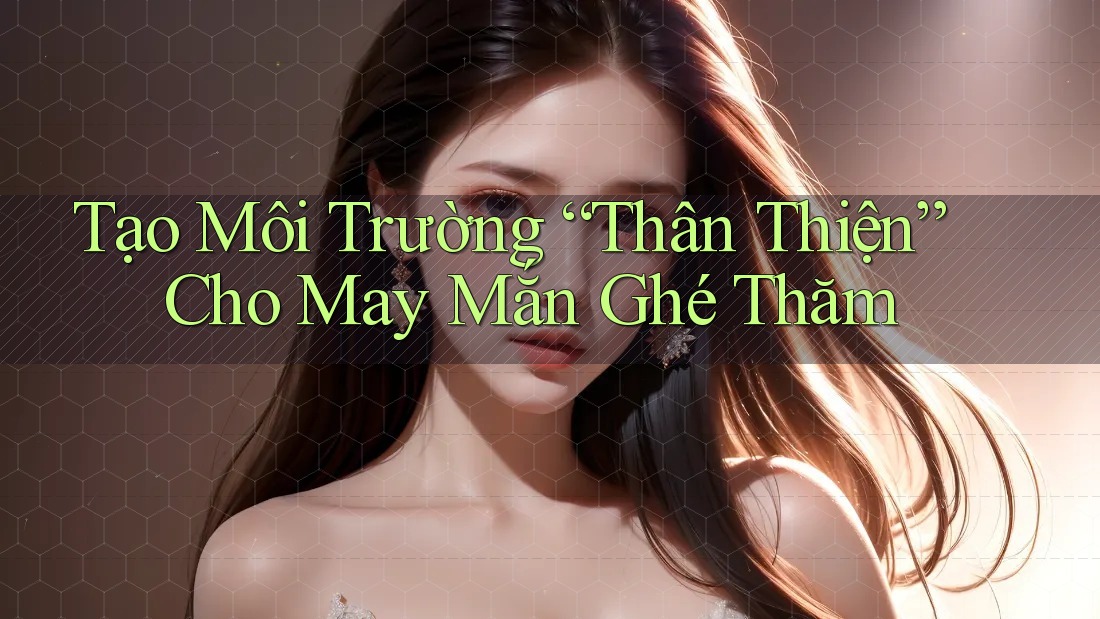 Tạo Môi Trường “Thân Thiện” Cho May Mắn Ghé Thăm Tạo Môi Trường “Thân Thiện” Cho May Mắn Ghé Thăm