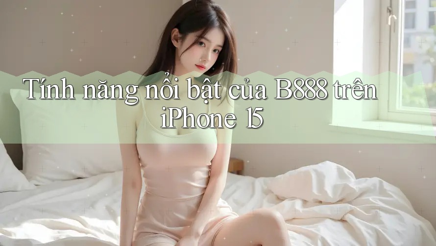 Tính năng nổi bật của B888 trên iPhone 15