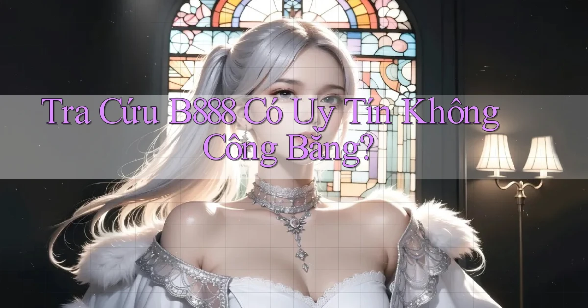 tra cứu b888 có uy tín không công bằng