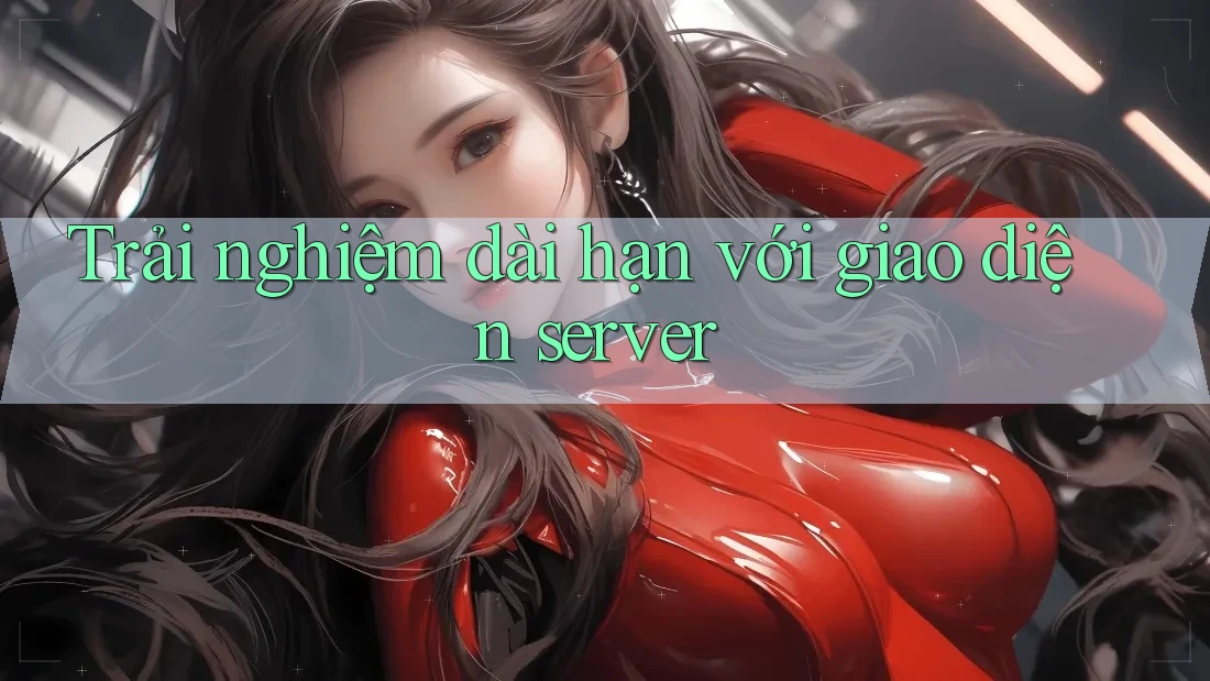 Trải nghiệm dài hạn với giao diện server Trải nghiệm dài hạn với giao diện server