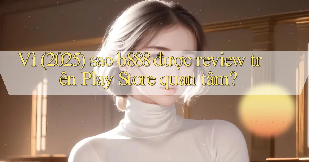 Vì (2025) sao b888 được review trên Play Store quan tâm
